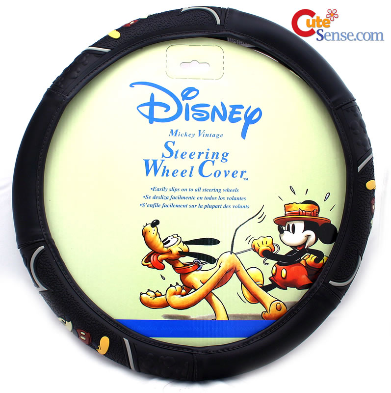 Disney Mickey Mouse Steering Wheel Cover Car Classic