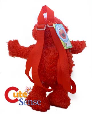 Sesame Street Elmo Figure Plush Backpack Bag Brand NEW  