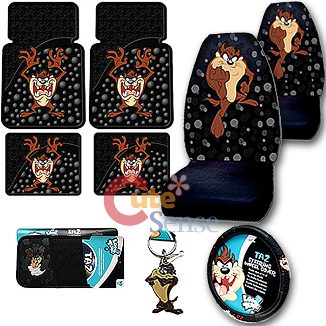 Taz Car Seat Covers And Floor Mats Taz Car Seat Covers And Floor Mats