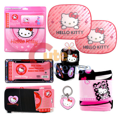  Kitty  Seat Covers on Hello Kitty Full 15pc Car Seat Covers Accessories Compleate At