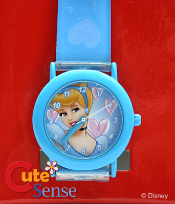 Disney princess Cinderella Kids Jelly Wrist Watch