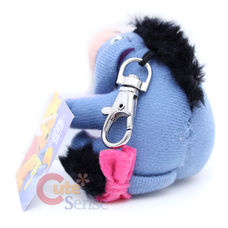 winnie the pooh plush keyring