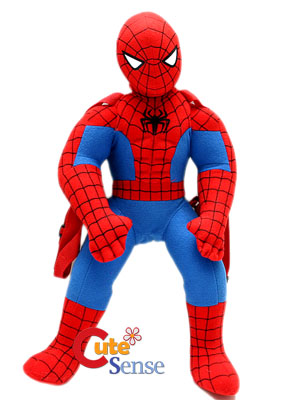 Marvel SpiderMan Plush Doll  Backpack