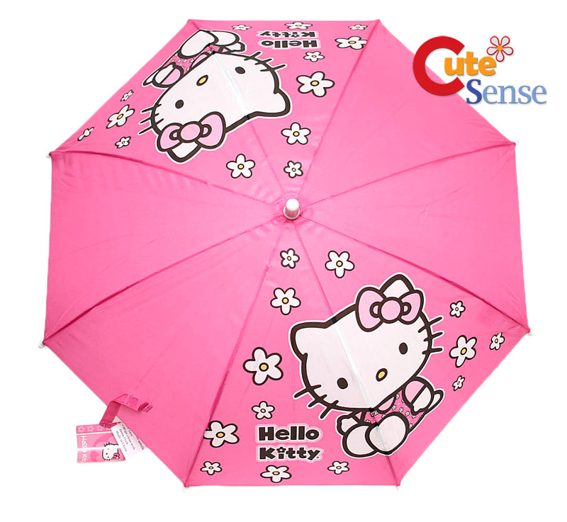 Sarino Hello Kitty Kids Umbrella : Pink Flower at Cutesense.com
