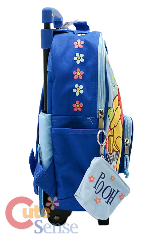 Disney Winnie the Pooh 12 Roller Luggage Backpack/Bag  