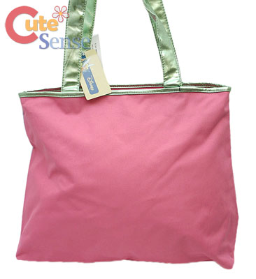 Disney Tinker Bell Shoulder Tote Weekend Bag Pink GR  