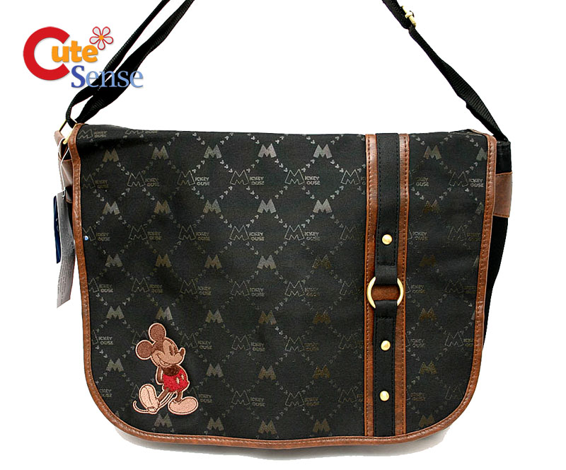 Disney Mickey Mouse Messenger Bag - Classic Leather | eBay