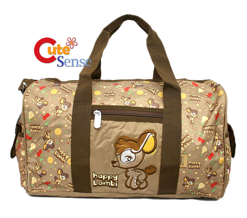 Disney Bambi Duffle Bag Shoulder Bag Diaper Bag Gym Travel Bag