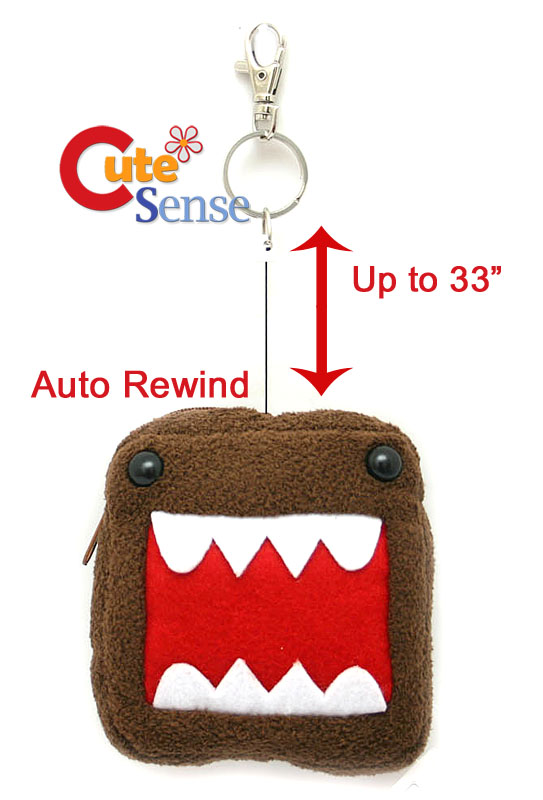 Domo+kun+plush+keychain