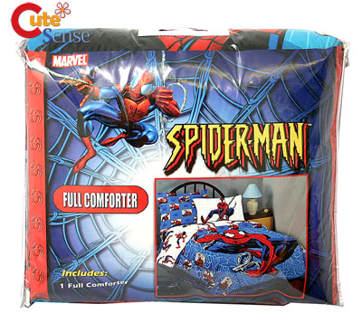 Bedroom Full Size Comforter Sets on Spiderman Amazing Bedding 5pc Full ...