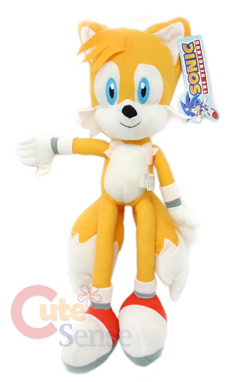 sonic and tails plush toy