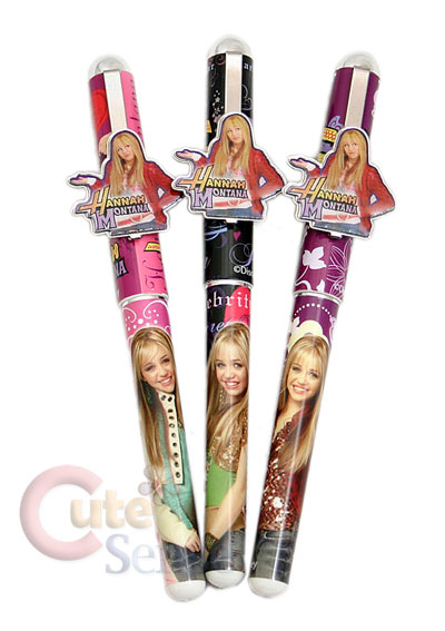 Disney Hannah Montana Metal Clip Ball Pen Set