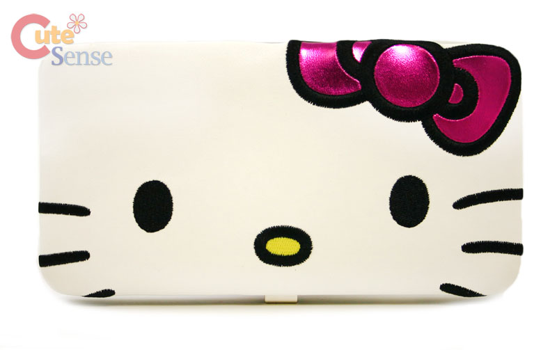 Hello Kitty Wallet Pink. Sanrio Hello Kitty Pink Bow