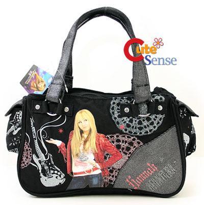 Disney Hannah Montana Hand Bag -Black Silver