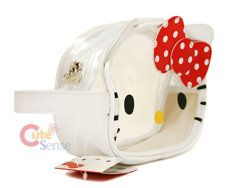 hello kitty makeup bag. Sanrio Hello Kitty Clear Face