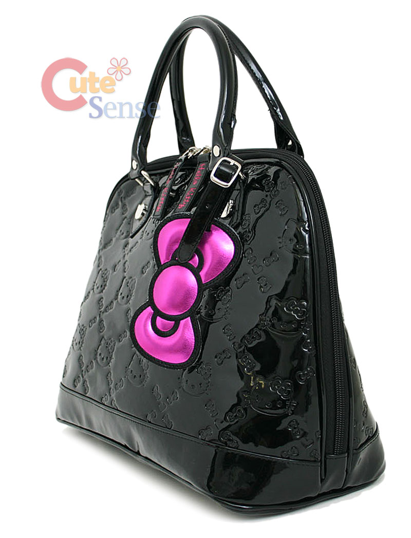 Black Shiny Bag