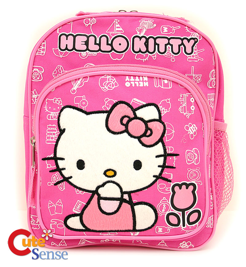 White Hello Kitty Backpack. Sanrio Hello Kitty Toddler