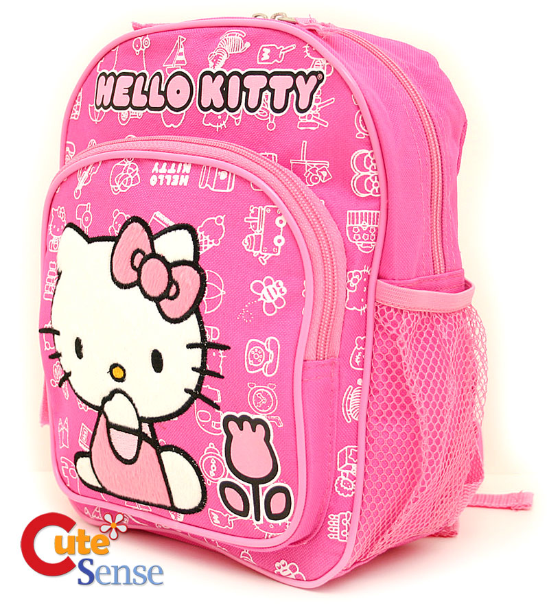 White Hello Kitty Backpack. Sanrio Hello Kitty Toddler