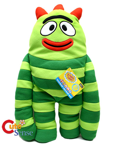 Yo Gabba Gabba Brobee Cuddle Pillow Bedding Plush 26  