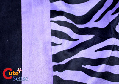 Queen Bedding Sets on Zebra 7pc Queen Size Comforter Set  Black Violet At Cutesense Com