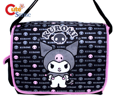 Sanrio Kuromi School Messenger Bag  Diaper Skull Bag  