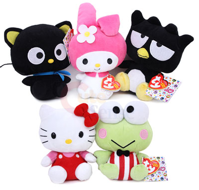 Sanrio Hello Kitty Friends 50th Anniversary Plush Doll Set -6in at 