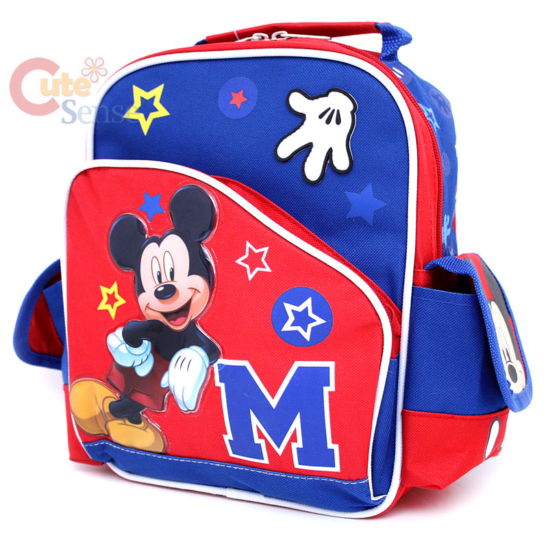 Disney Mickey Mouse School Backpack Bag 10 Small  