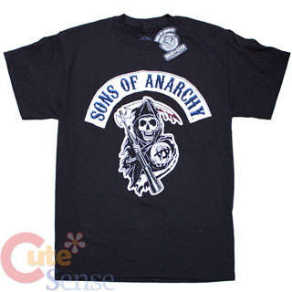 Sons Anarchy Clothing   on Sons Of Anarchy Reaper Logo Men S T Shirts  5 Size  Licensed   Ebay