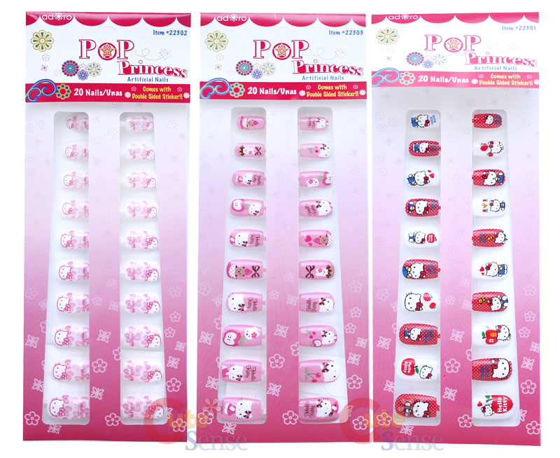 cute hello kitty nail designs. Hello+kitty+nails+designs