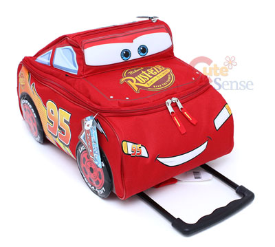 Disney Cars Mcqueen Rolling Luggage, Suite Case -3D Shape