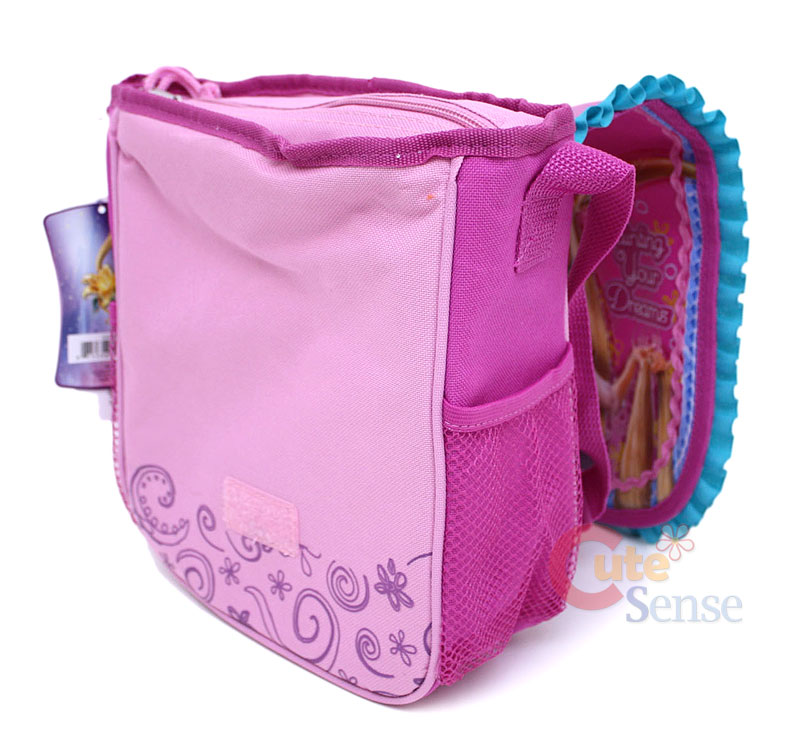 Princess Tangled Rapunzel School Backpack Lunch Bag Set