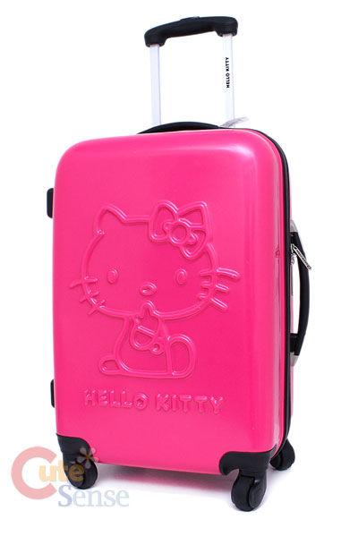 Strong Bags Luggage on Sanrio Hello Kitty Emblems Trolley Bag  Hard Suit Case   Luggage