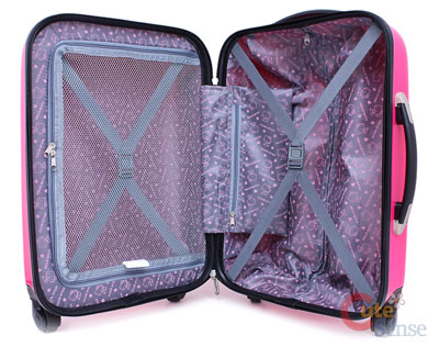 Sanrio  Kitty Luggage on Sanrio Hello Kitty Trolley Bag Luggage Emblems Pink 20    Ebay