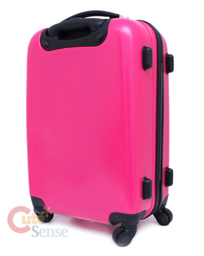   Kitty Bags on Sanrio Hello Kitty Luggage Trolley Bag   24  Hard Case Emblems Pink