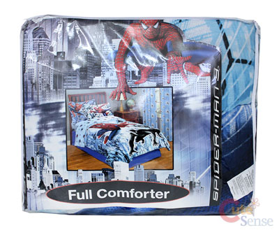 Full Size  Sets on Marvel Spiderman Bedding Comforter Set  5pc Full Size W Black