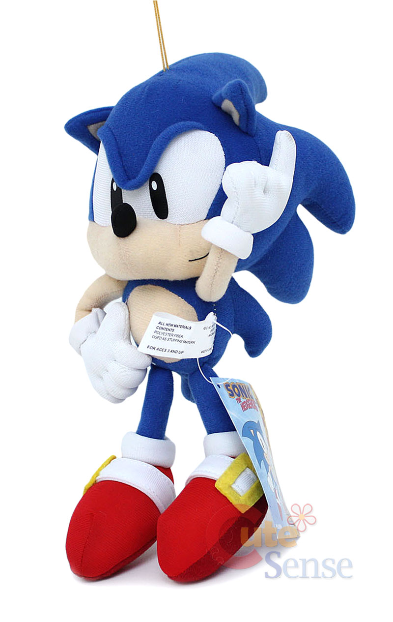 sonic the hedgehog plush doll