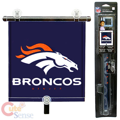 Denver Broncos Auto Sun Shade 1