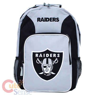 school backpack bag large nfl oakland raiders school backpack bag ...