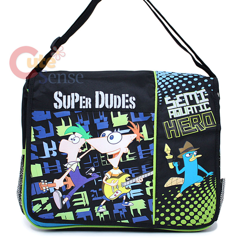 Phineas and Ferb School Messenger Bag Shoulder Hero