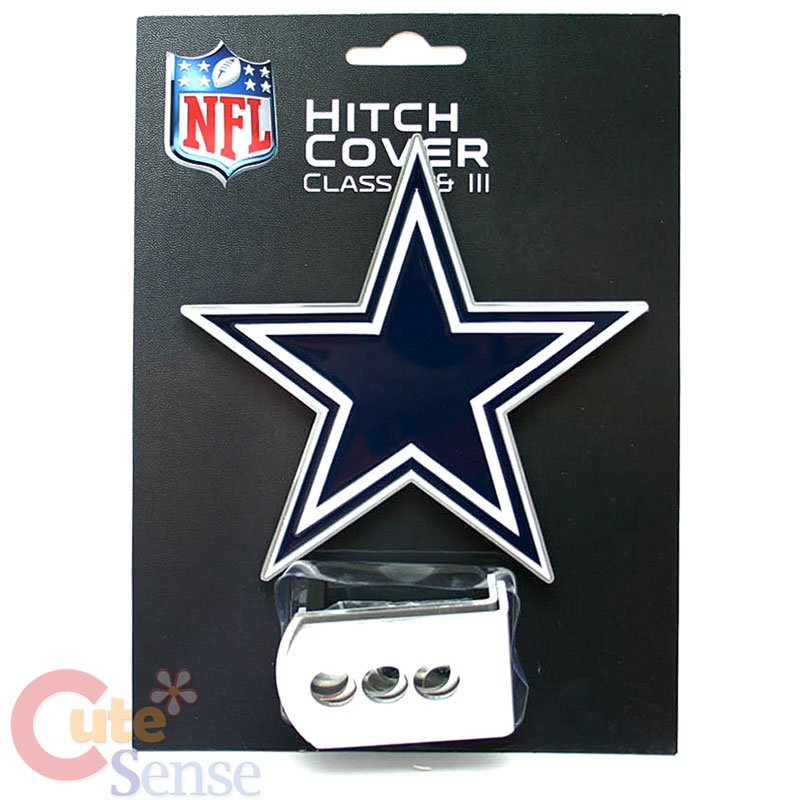 Dallas Cowboys Metal Emblem Hitch Cover Truck Trailer NFL Auto Accessories