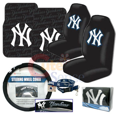  Seat Covers on New York Yankees Car Seat Cover Mlb Auto Car Accessories Set
