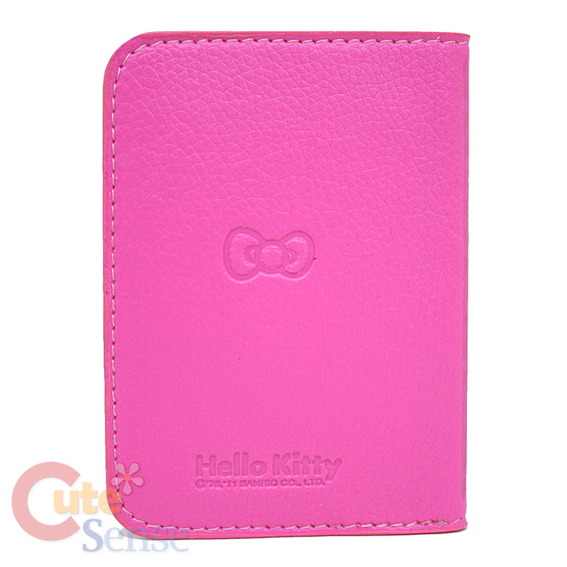 Sanrio Hello Kitty Card Holder / Wallet Leather Pink