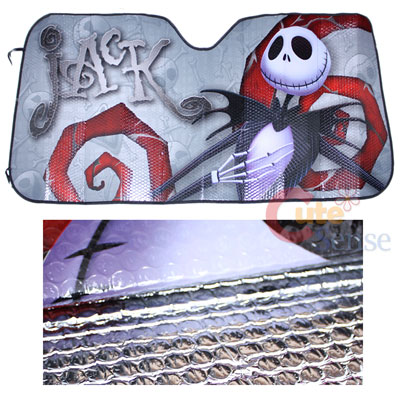 Nightmare Before christmas Jack Front Window sun Shade NBC Auto Accesories 2.jpg