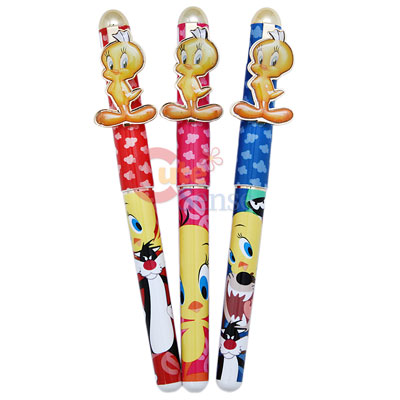 Warner Brothers Tweety Bird 3 Ball Point Pen Set  