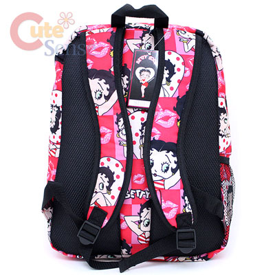 Betty Boop School Backpack / Large 16in Bag Cartoon  