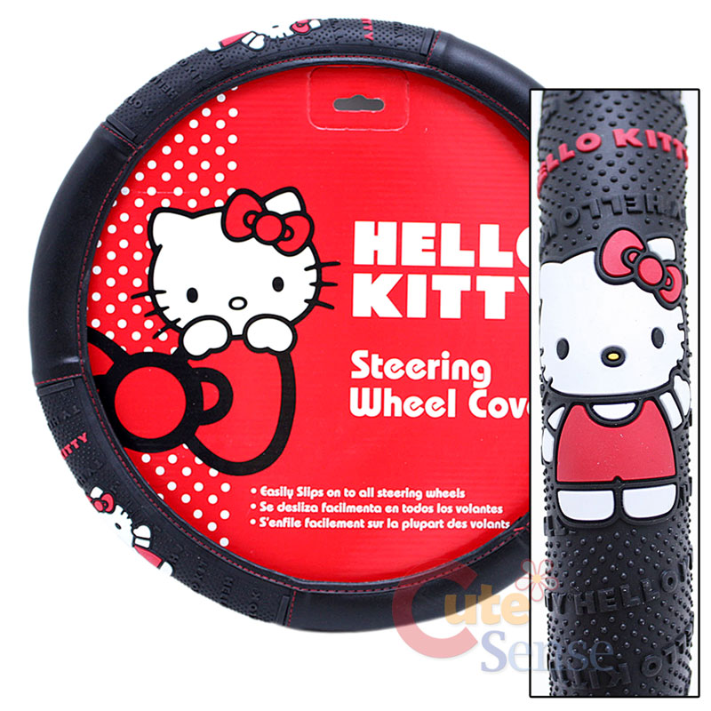 Hello Kitty Auto Steering Wheel Cover Accessory Core eBay