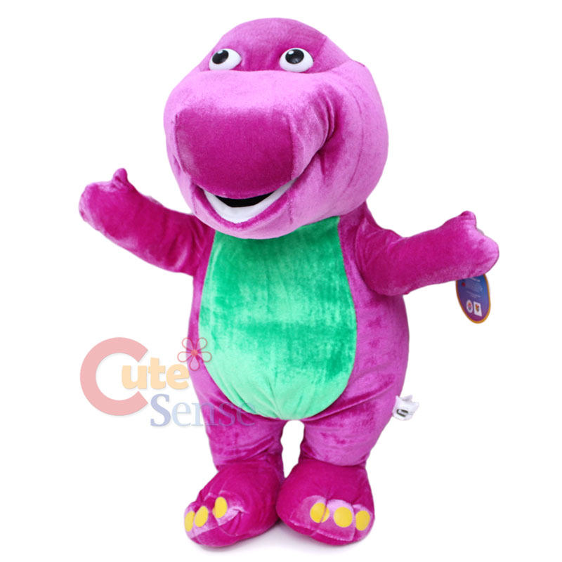 Barney Dinosaur Plush Doll NEW by NANCO 20 Jumbo  