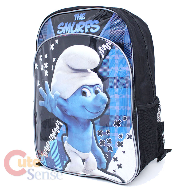 smurf backpack bag smurfs shcool greeting enlarge