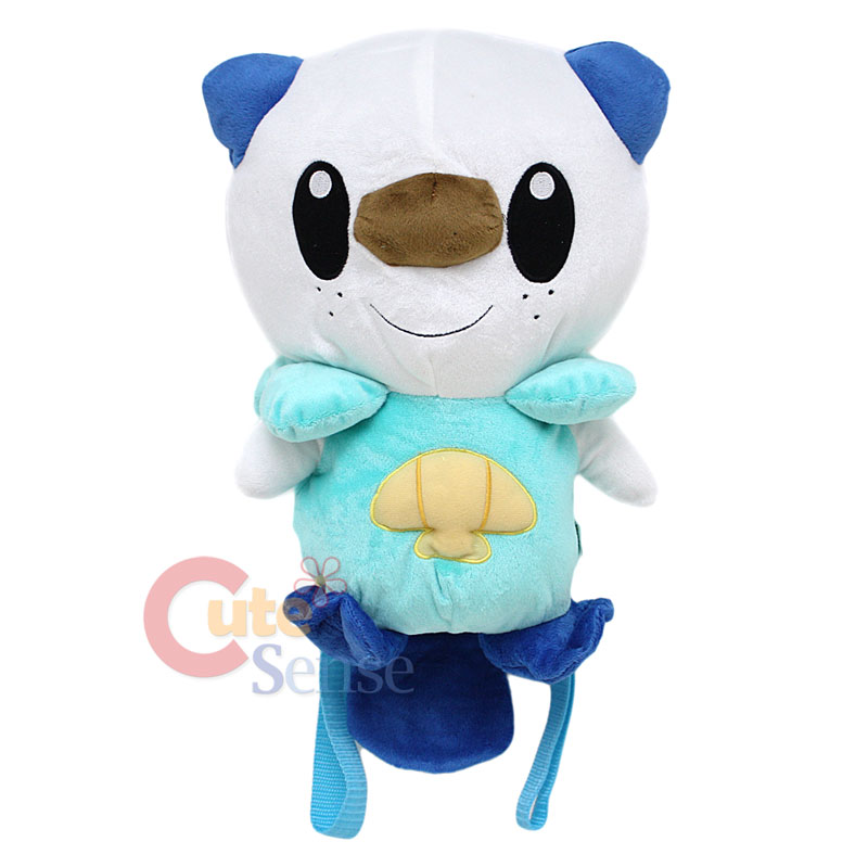 Pokemon Oshawott Plush Doll Backpack 18 Bag Kids Adult  