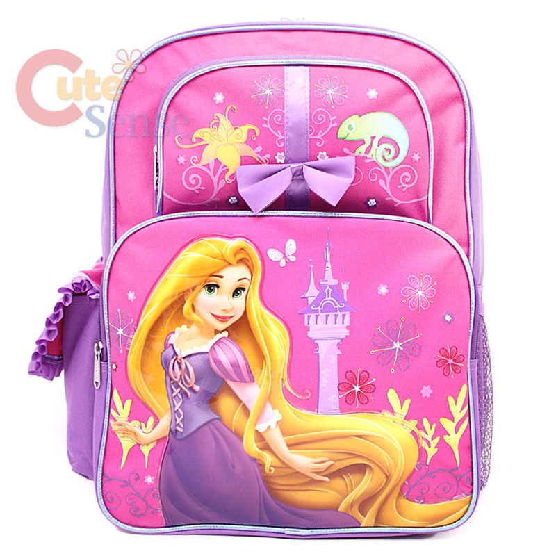 Dinsey Tangled Rapunzel School L Backpack Lunch Bag Set eBay